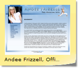 Andee Frizzell, Official site - www.andeefrizzell.com